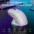ATTACK SHARK X11 Tri-Mode Wireless Gaming Mouse White with RGB Charging Dock